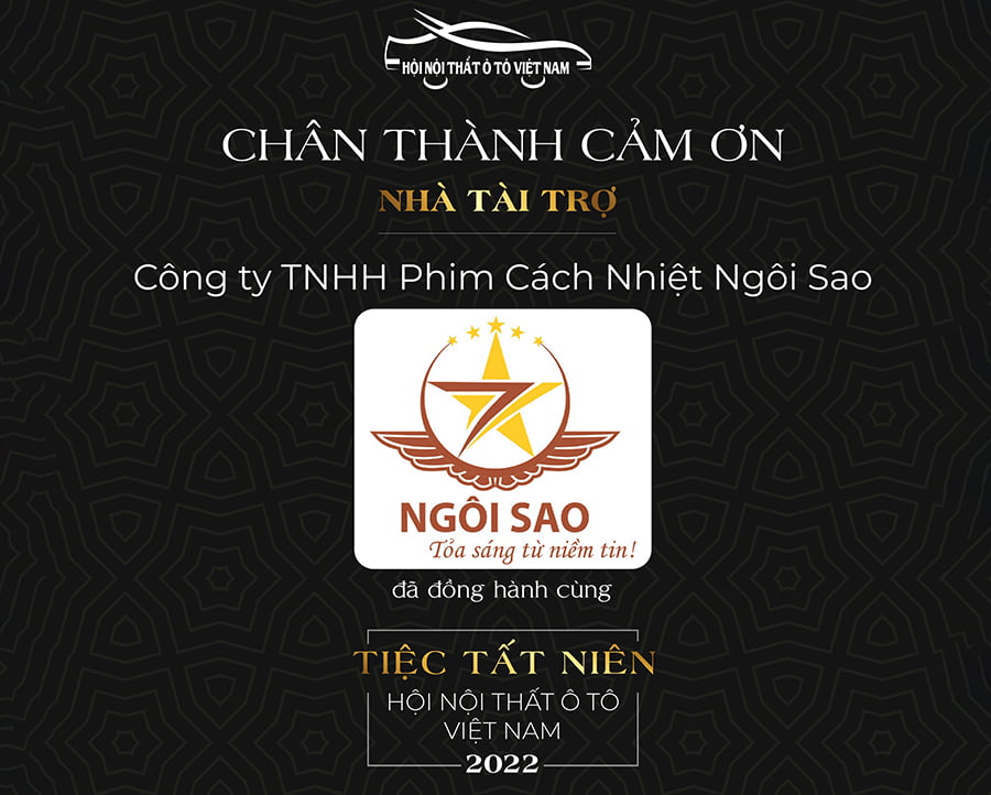 Ngôi Sao tham gia tiệc tất niên hội nội thất ô tô Việt Nam 2022