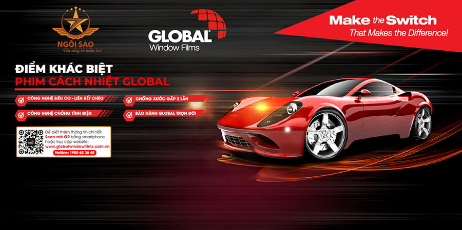 phim cách nhiệt Global được giới thiệu tại sự kiện hội nội thất ô tô