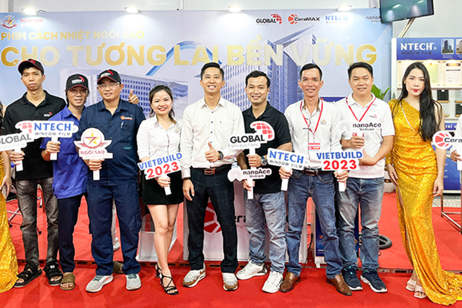 Học hỏi lớn, thắng lợi lớn: Hành trình của phim cách nhiệt Ngôi Sao tại Vietbuild Đà Nẵng 2023