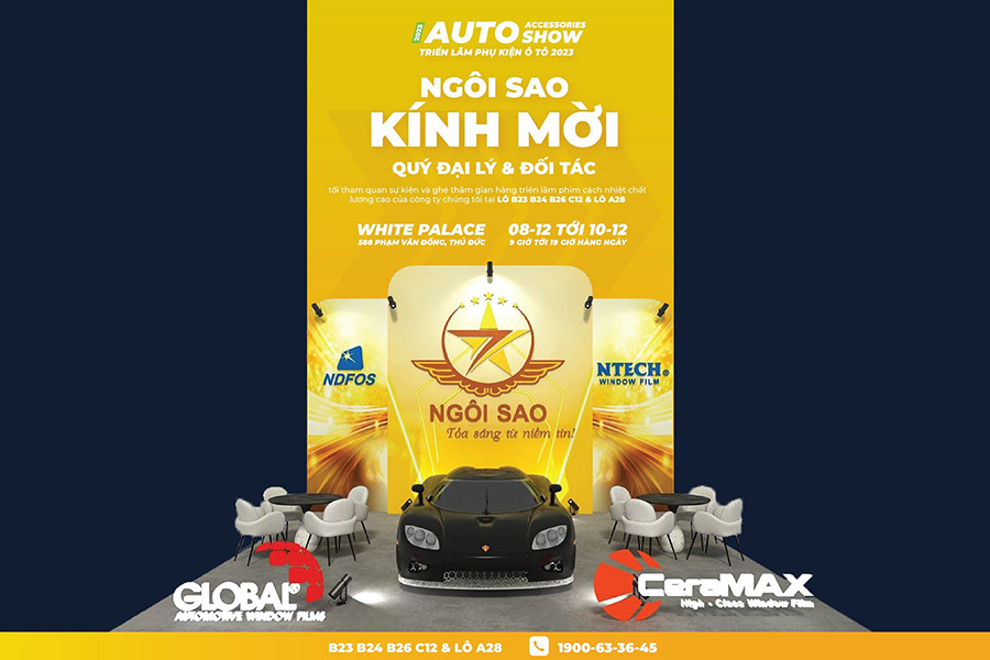 Thư Mời Tham Quan Triển Lãm Phụ Kiện Ô Tô 2023