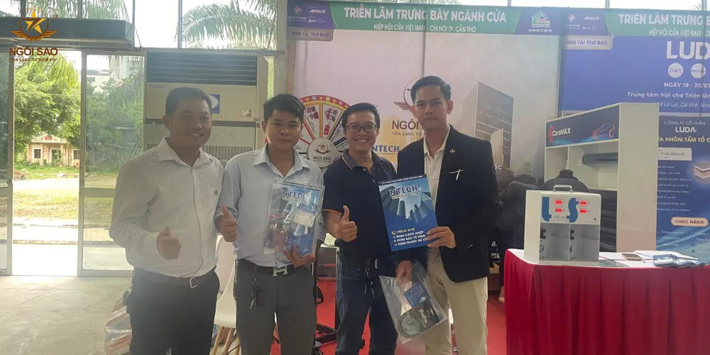 Hành trình tỏa sáng của Ngôi Sao tại Triển lãm Thương mại Ngành cửa TP. Cần Thơ 2024