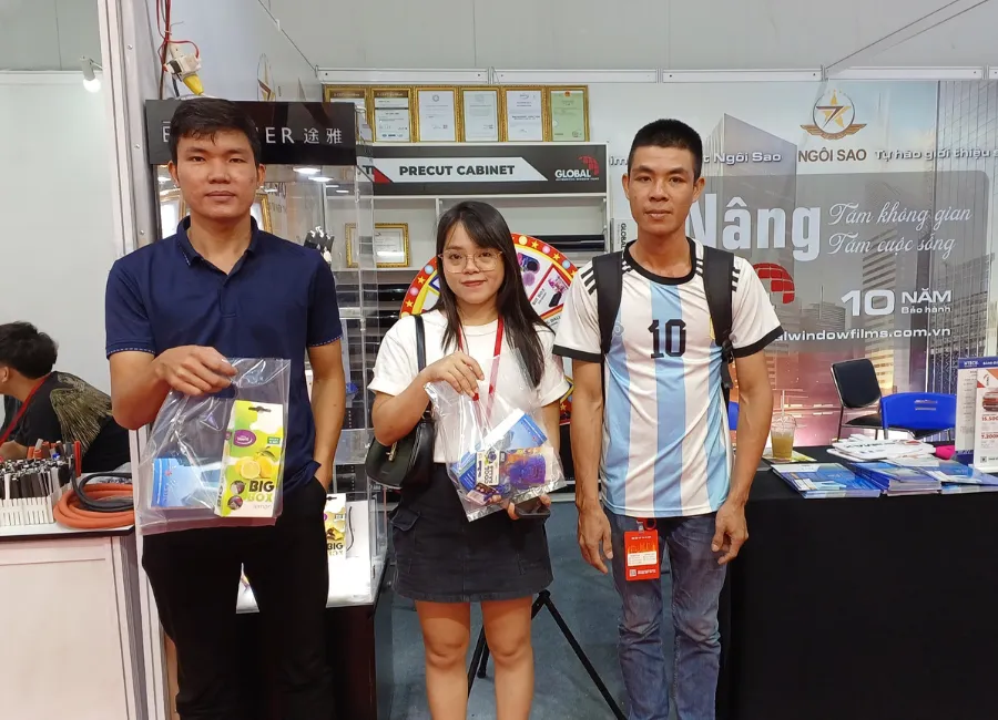 công ty Phim cách nhiệt Ngôi Sao tại VietBuild 2024