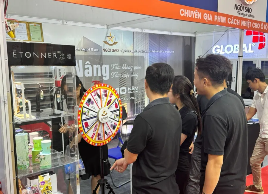 Phim cách nhiệt Ngôi Sao tại VietBuild Hồ Chí Minh 2024