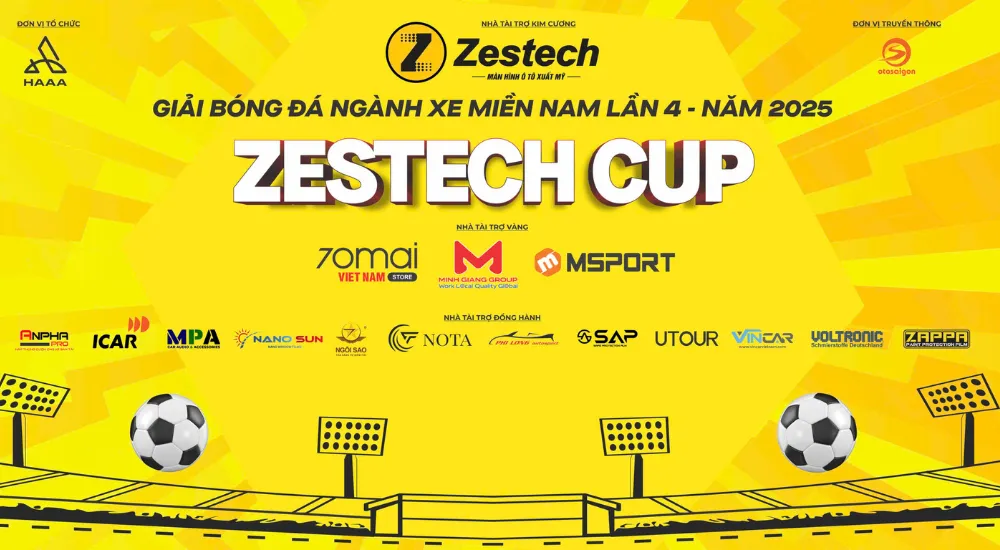 Khởi Tranh Giải Bóng Đá Ngành Xe Miền Nam Lần Thứ 4 – Tranh Cúp ZesTech 2025